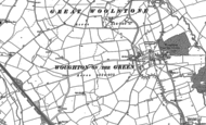 Old Map of Eaglestone, 1924