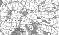 Old Map of Earl's Common, 1883 - 1903