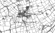 Old Map of Earls Barton, 1884 - 1899