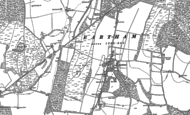 Old Map of Eartham, 1896