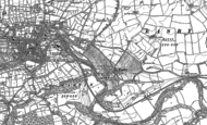 Old Map of Easby, 1892