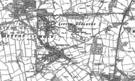 Old Map of Easington Lane, 1895 - 1914