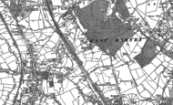 Old Map of East Barnet, 1895 - 1913