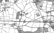 Old Map of East Barton, 1883 - 1884