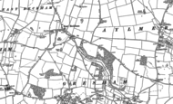 Old Map of East Beckham, 1885 - 1905