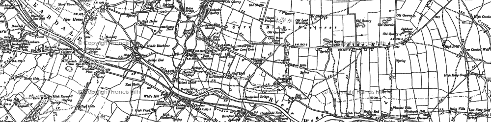 Old map of New Ho in 1896