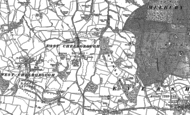 Old Map of East Chelborough, 1887 - 1901