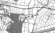Old Map of East Cowick, 1888 - 1904
