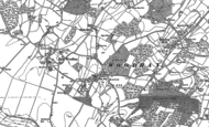 Old Map of East End, 1909 - 1938