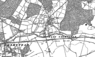 Old Map of East Grimstead, 1908 - 1924