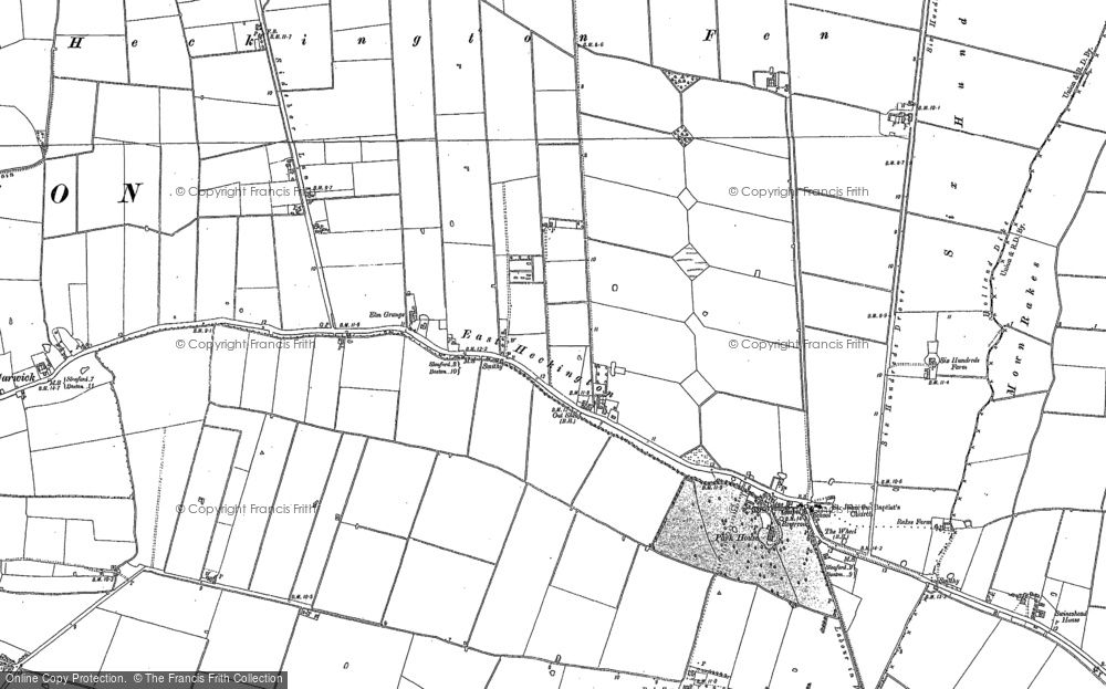 East Heckington, 1887