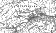 Old Map of East Hedleyhope, 1895 - 1896