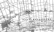 Old Map of East Heslerton, 1889