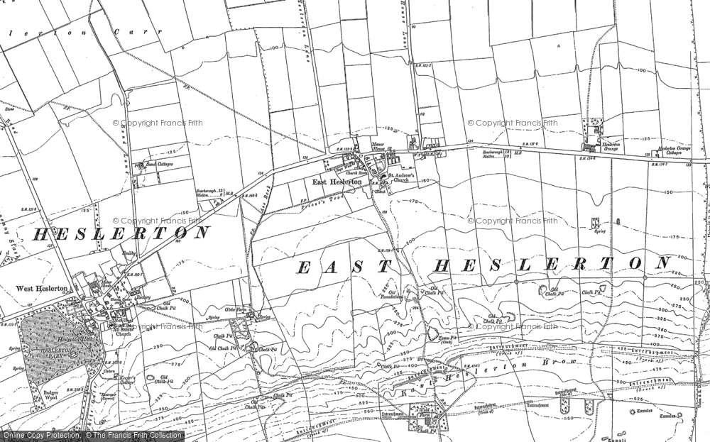 East Heslerton, 1889