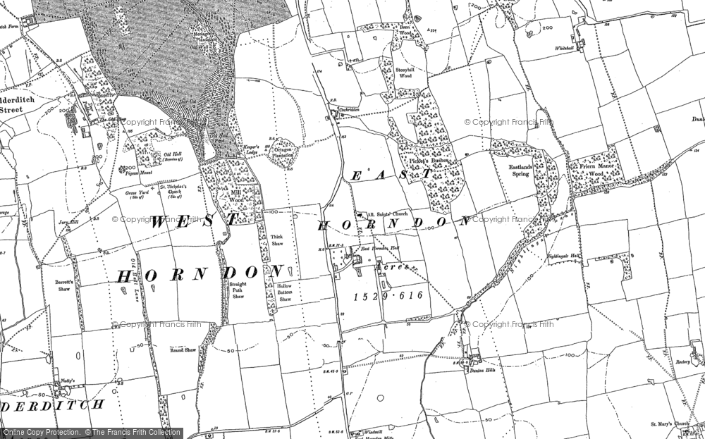 East Horndon, 1895