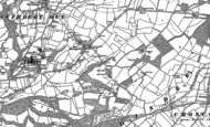 Old Map of East Horrington, 1885 - 1886