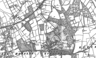 Old Map of East Horsley, 1894 - 1895