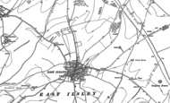 Old Map of East Ilsley, 1898