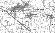 Old Map of East Langton, 1885 - 1902