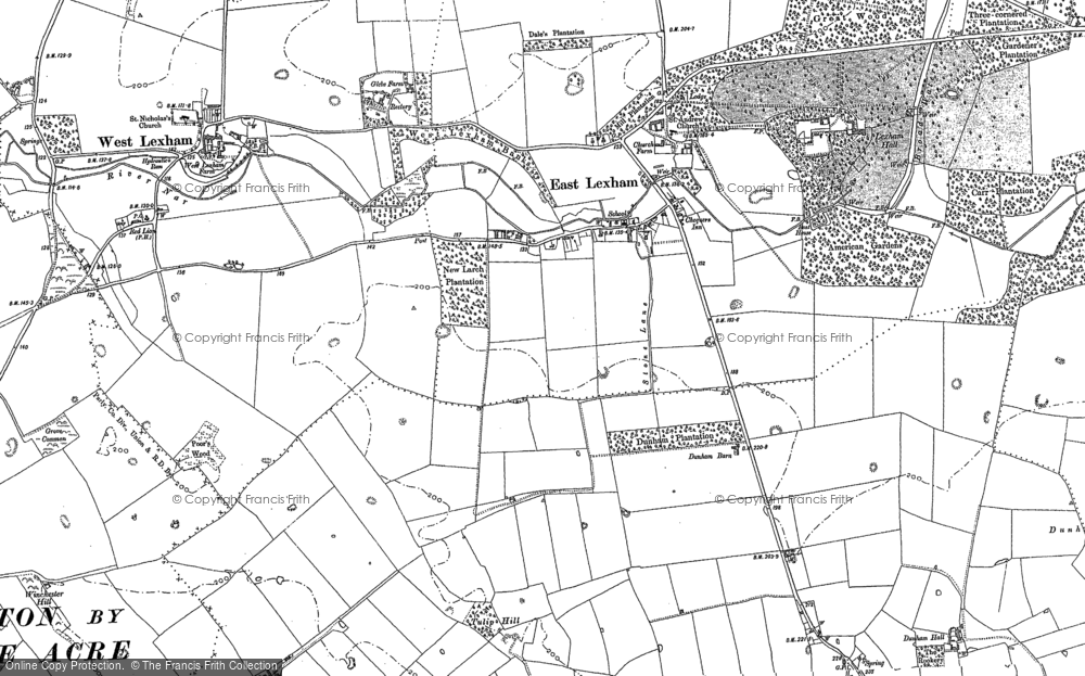 East Lexham, 1883 - 1884