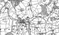 Old Map of East Meon, 1895 - 1908