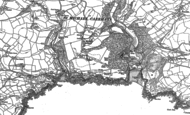 Old Map of East Portholland, 1906 - 1907