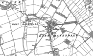 Old Map of East Ravendale, 1887