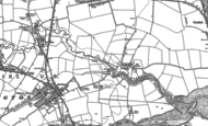 Old Map of East Sleekburn, 1896