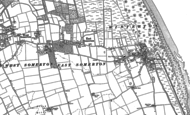 Old Map of East Somerton, 1884