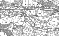 Old Map of East Stoke, 1886 - 1887