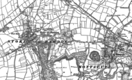 Old Map of East Stoke, 1886