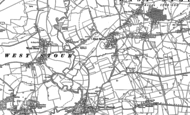 Old Map of East Stour, 1900
