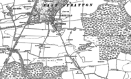 Old Map of East Stratton, 1894