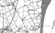 Old Map of East Tilbury, 1895