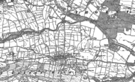 Old Map of East Witton, 1891 - 1893