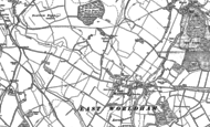 Old Map of East Worldham, 1895 - 1909