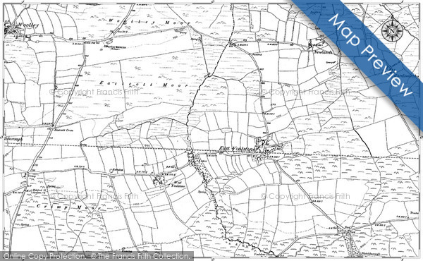 Old Map of East Youlstone, 1887 - 1905 in 1887
