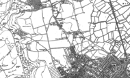 Old Map of Eastbourne, 1908