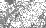 Old Map of Eastcombe, 1882