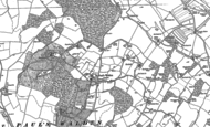 Old Map of Easthall, 1897