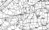 Old Map of Easthorpe, 1895 - 1896