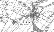 Old Map of Eastry, 1896