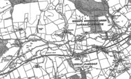 Old Map of Eastwick, 1916 - 1947