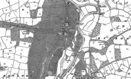 Old Map of Eaton Hall, 1908 - 1909