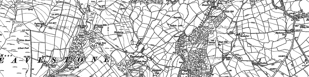 Old map of Wake Hill in 1907