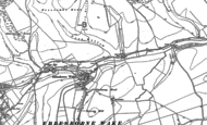 Old Map of Ebbesbourne Wake, 1900
