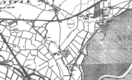 Old Map of Ebbsfleet, 1896 - 1897