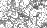 Old Map of Ebchester, 1915 - 1916