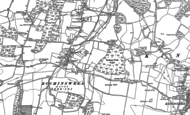 Old Map of Ecchinswell, 1894 - 1909