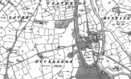 Old Map of Eccleston, 1908 - 1909